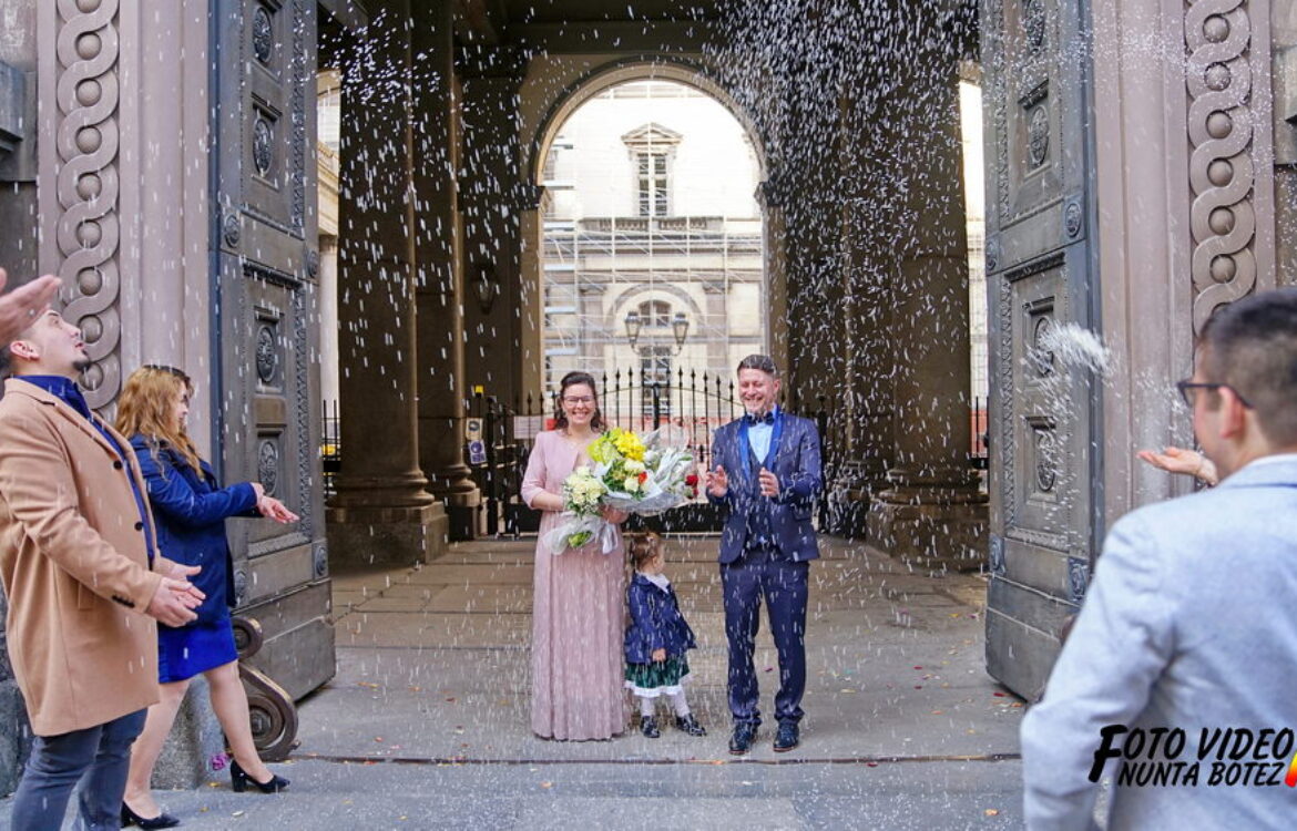 Noi vom fi alaturi de voi! — Nunta la Torino Milano
