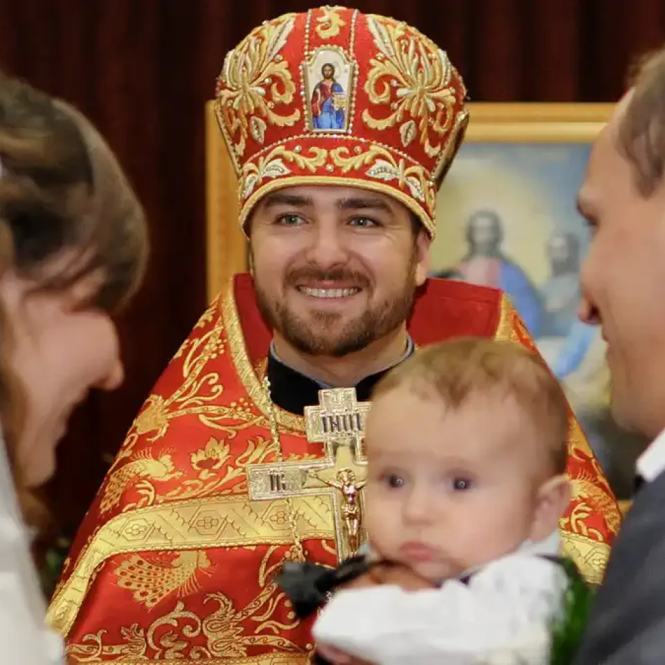 ritual botez apa sacra fotografie Torino